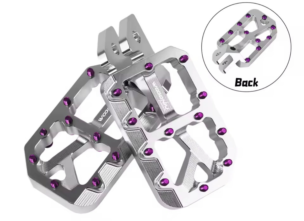 Titanium Surron Pegs Foot Pedal Light Bee X
