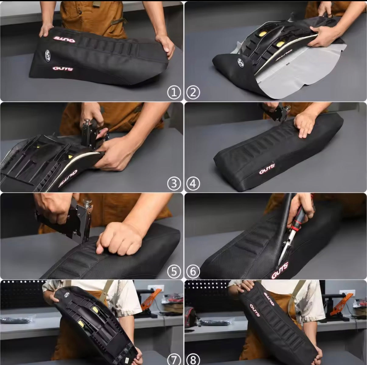 GUTS seat cover for any e-bike